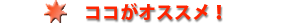 ここがオススメ