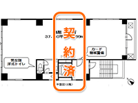 「7山京ビル」貸事務所 外観