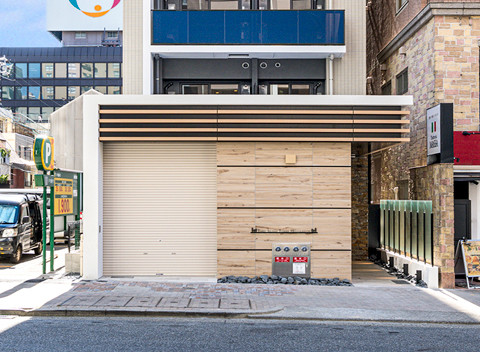 名古屋市東区泉　久屋大通駅まで徒歩3分の貸店舗「スリーアイランドタワー久屋大通」1階貸店舗入り口