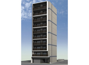 名古屋市瑞穂区豊岡通の新築賃貸マンション「Casa Via(カーサビア)」外観