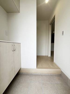 名古屋市名東区一社の新築一戸建て賃貸住宅「クーボ一社2」A号地：玄関