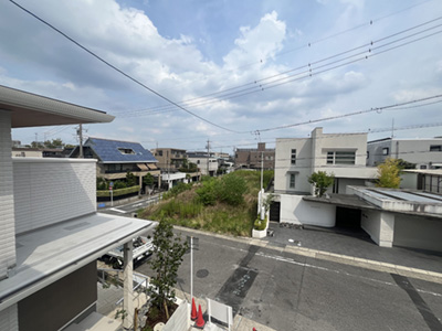 名古屋市名東区一社の新築一戸建て賃貸住宅「クーボ一社2」A号地：眺望