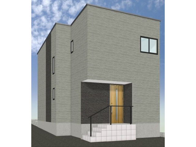 名古屋市守山区吉根の新築戸建賃貸住宅「吉根貸戸建」外観デザイン