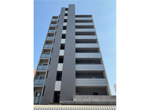 名古屋市北区真畔町の新築賃貸マンション「Vert桜」外観
