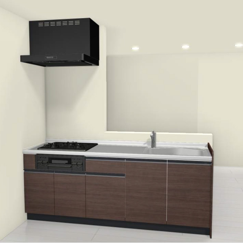 愛知県長久手市先達の新築メゾネット賃貸アパートのキッチン