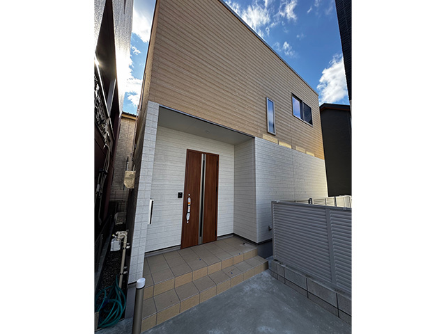 名古屋市西区城町の新築戸建賃貸住宅「アリビア城町」外観デザイン