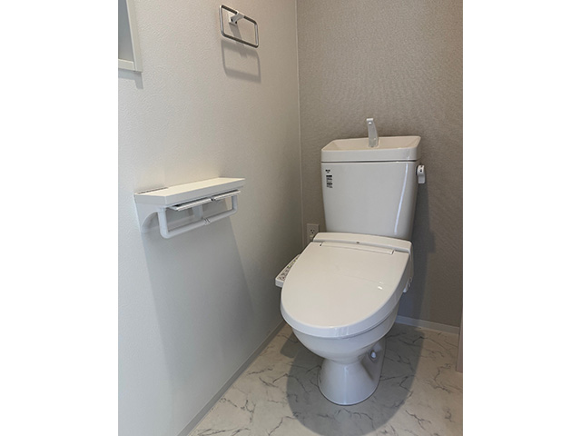 名古屋市西区城町の新築戸建賃貸住宅「アリビア城町」トイレ