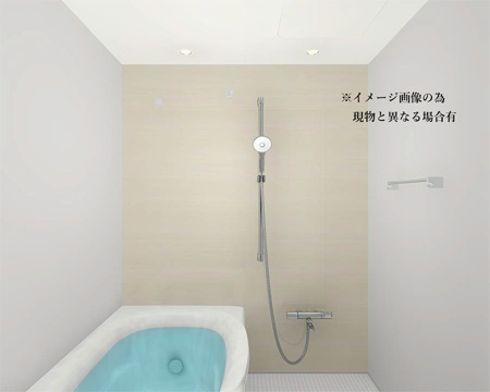 豊田市山之手の新築木造3階建て賃貸アパート「エテルナ山之手」：浴室
