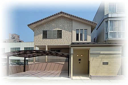 愛知県名古屋市のコンテンポラリースタイル注文住宅外観